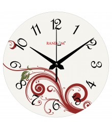 Delight Curves Polymer Analog Wall Clock RC-0558